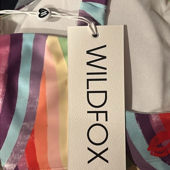 NWT Wildfox Longline Soleil Bra | Soleil Small Stripes - Picture 8 of 10